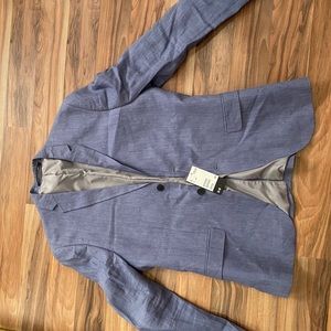 NWT MEN’S H&M blue dress coat. Size L